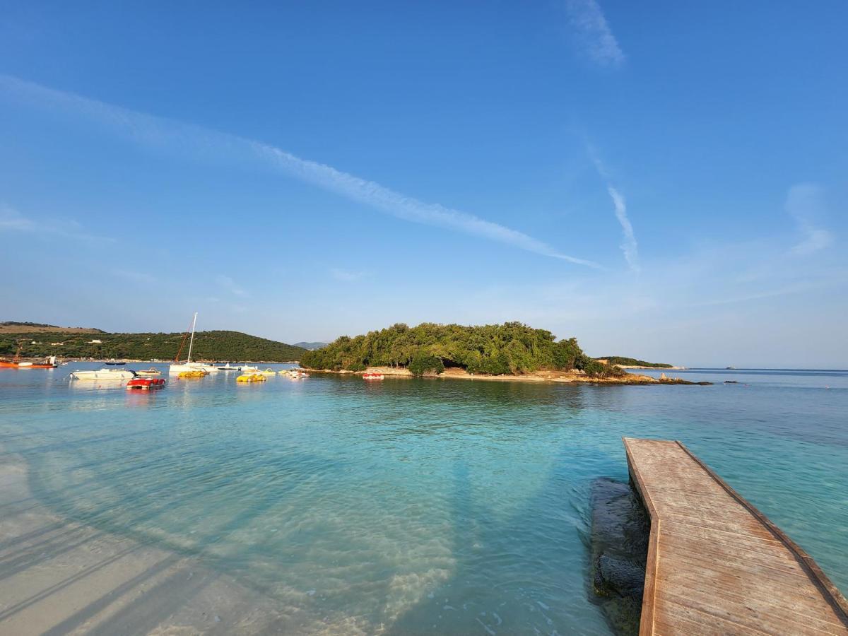 Amelia Apartments Ksamil Esterno foto